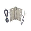 Command Access ETH4W4545630BB91 4-1/2" x 4-1/2" Electric 4 Wire BB1191 Hinge Satin Stainless Steel Finish