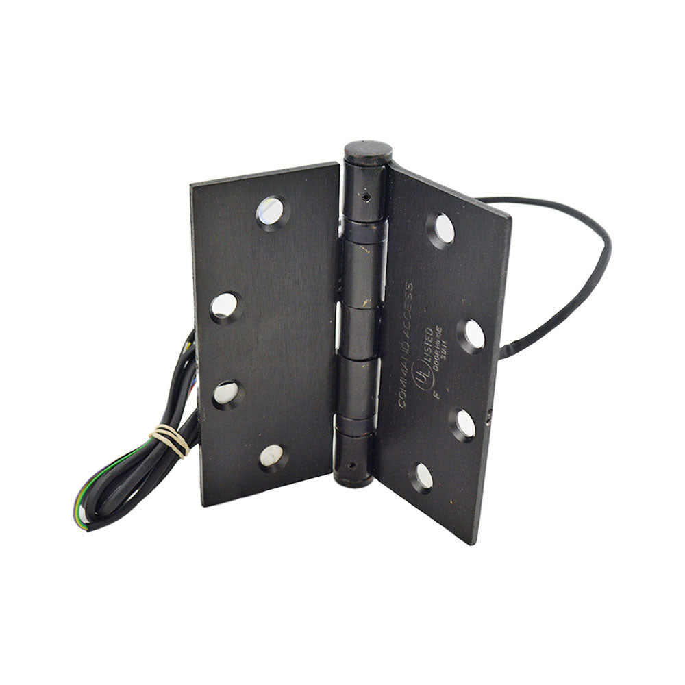 Command Access ETH8W4545613BB79 4-1/2" x 4-1/2" Electric 8 Wire BB1279 Hinge  Steel Base US10B Oil Rubbed Bronze Finish Main image