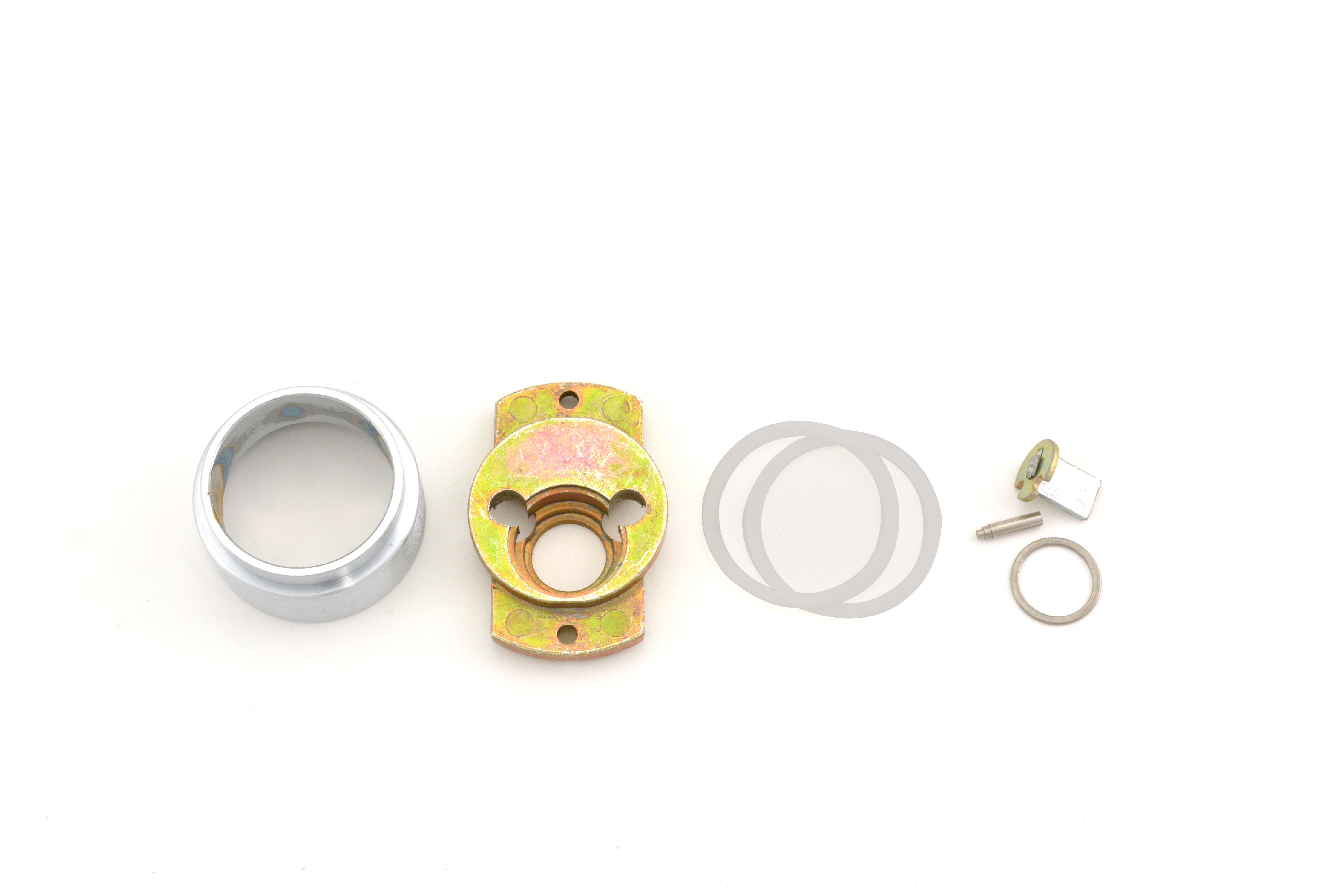 Alarm Lock ETSIC26D Schlage Interchangeable Rim Cylinder Adapter Kit Satin Chrome Finish Main image