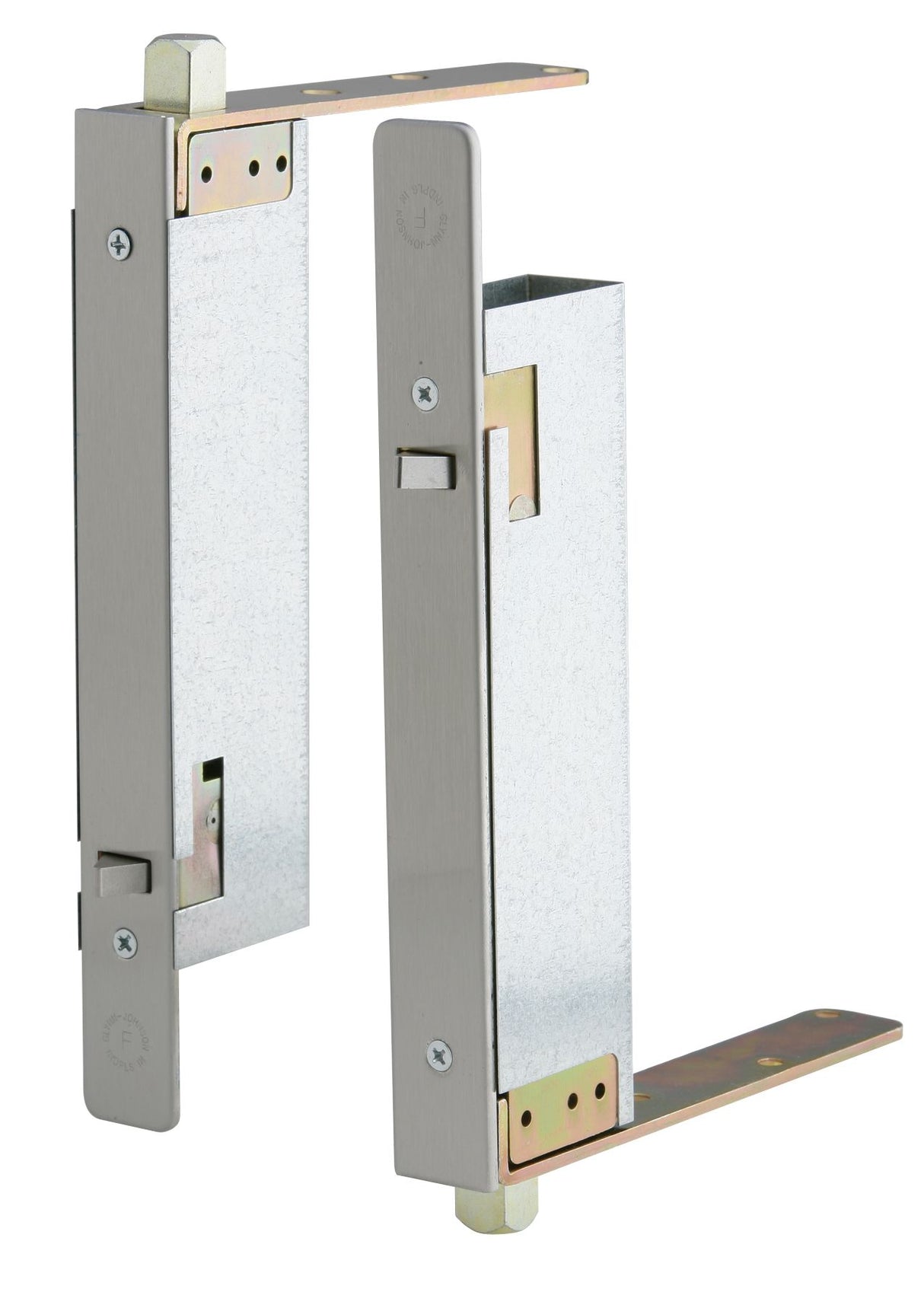 Ives Commercial FB41PWD32D Pair of Automatic Flush Bolts for Wood Doors Satin Stainless Steel Finish