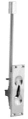 Ives Commercial FB4573 12" Manual Flush Bolt for Metal Door Bright Brass Finish