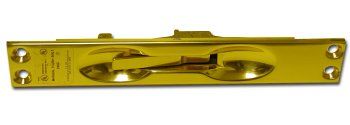 Ives Commercial FB4583 12" Manual Flush Bolt for Metal Door with 1" Width Bright Brass Finish