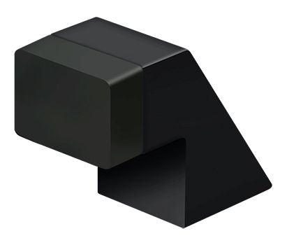 Deltana FDB125U19 1-1/4" Floor Door Bumper Black Finish Main image