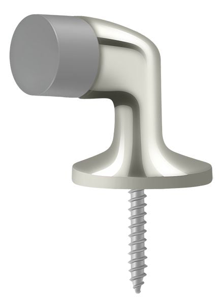 Deltana FDB138U14 Floor Door Bumper 1-3/8"; Bright Nickel Finish Main image