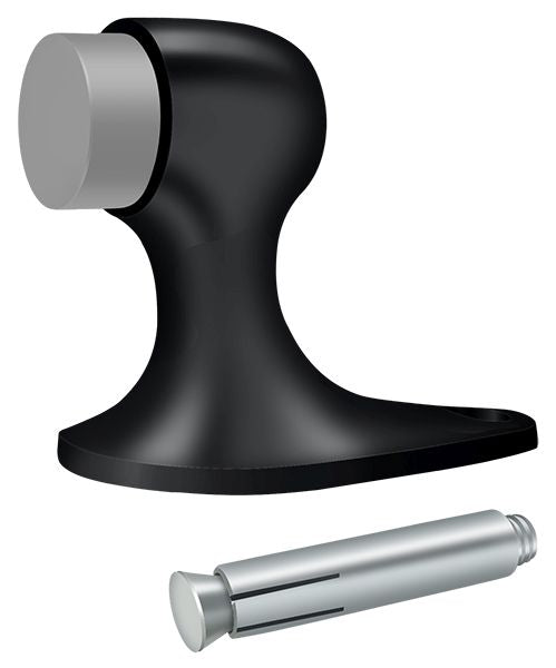 Deltana FDB218U19 Floor Door Bumper 2-1/8"; Black Finish Main image