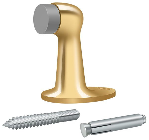 Deltana FDB278CR003 Floor Door Bumper 2-7/8"; Lifetime Brass Finish Main image
