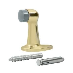 Deltana FDB278U3-UNL Floor Door Bumper 2-7/8"; Unlacquered Bright Brass Finish