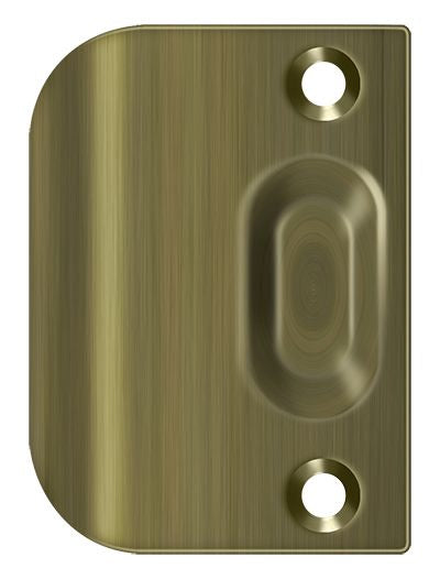 Deltana FLSP335U5 Full Lip Strike Plate; Antique Brass Finish Main image