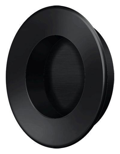 Deltana FP178U19 1-7/8" Round Flush Pull Black Finish Main image