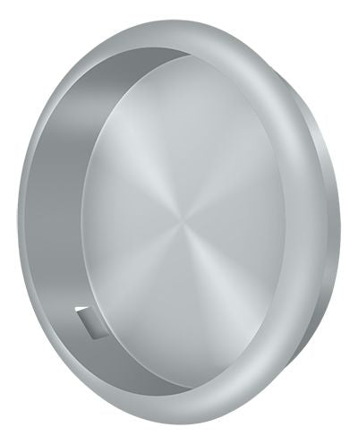 Deltana FP221RU26D Flush Pull; Round; 2-1/8" Diameter; Satin Chrome Finish Main image