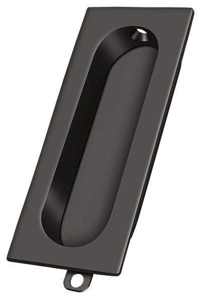 Deltana FP222U10B Flush Pull; Rectangle; 3-1/8" x 15/16"; Oil Rubbed Bronze Finish Main image