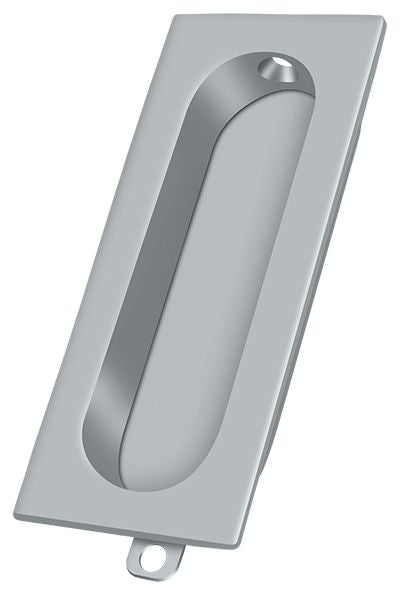 Deltana FP222U26D Flush Pull; Rectangle; 3-1/8" x 15/16"; Satin Chrome Finish Main image