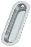 Deltana FP223U26 Flush Pull; Oblong; 3-1/2" x 11/4" x 5/16"; Bright Chrome Finish