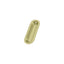 Deltana FP223U3-UNL Flush Pull; Oblong; 3-1/2" x 11/4" x 5/16"; Unlacquered Bright Brass Finish