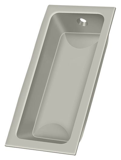 Deltana FP227U15 Flush Pull; Large; 3-5/8" x 1-3/4" x 1/2"; Satin Nickel Finish