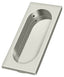 Deltana FP4134U14 Flush Pull; Large; 4" x 1-5/8" x 3/8"; Bright Nickel Finish