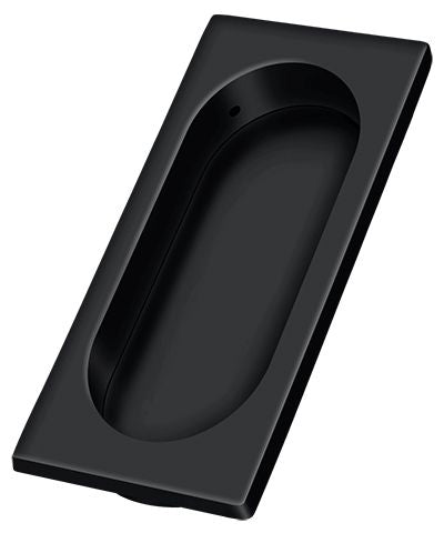 Deltana FP4134U19 Flush Pull; Large; 4" x 1-5/8" x 3/8"; Black Finish Main image
