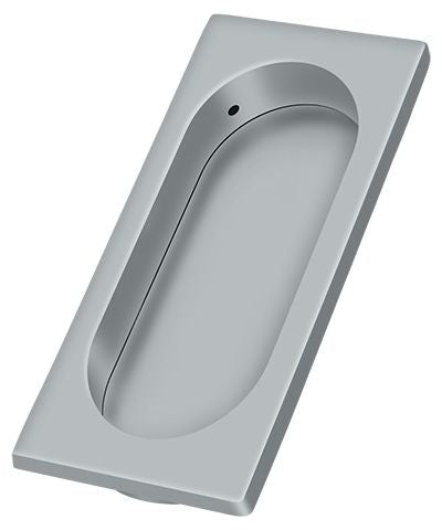 Deltana FP4134U26D Flush Pull; Large; 4" x 1-5/8" x 3/8"; Satin Chrome Finish Main image