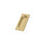 Deltana FP4134U4 Flush Pull; Large; 4" x 1-5/8" x 3/8"; Brushed Brass Finish
