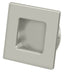 Deltana FPS234U15 2-3/4" Square Heavy Duty Flush Pull Satin Nickel Finish