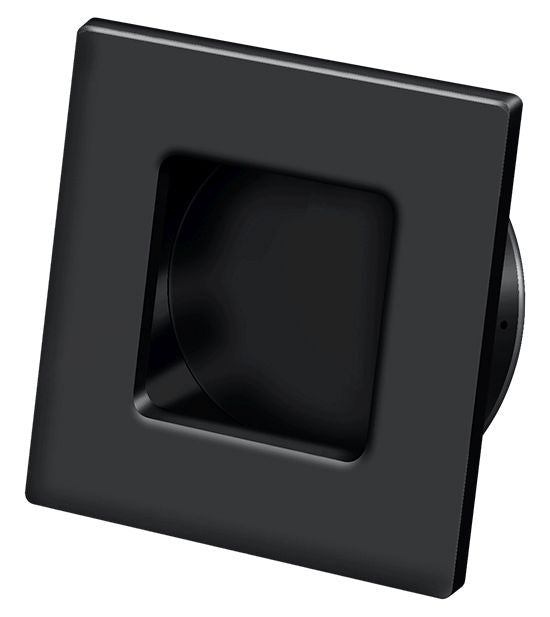 Deltana FPS234U19 2-3/4" Square Heavy Duty Flush Pull Black Finish Main image