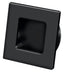 Deltana FPS234U19 2-3/4" Square Heavy Duty Flush Pull Black Finish