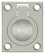Deltana FRP175U15 Flush Ring Pull; 1-3/4" x 1-3/8"; Satin Nickel Finish