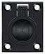 Deltana FRP175U19 Flush Ring Pull; 1-3/4" x 1-3/8"; Black Finish