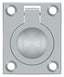 Deltana FRP175U26D Flush Ring Pull; 1-3/4" x 1-3/8"; Satin Chrome Finish
