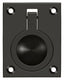 Deltana FRP25U10B Flush Ring Pull; 2-1/2" x 1 7/8"; Oil Rubbed Bronze Finish
