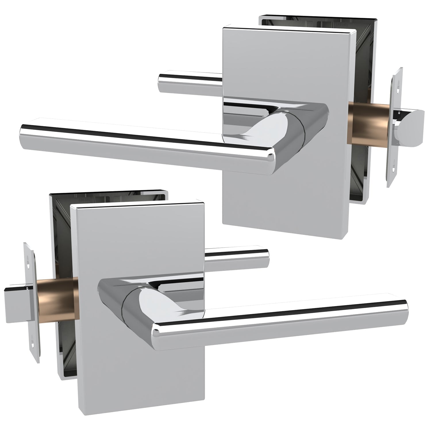 MEGA HANDLES Glamor Door Lever Handle Passage/Privacy/Entry/Dummy Main image