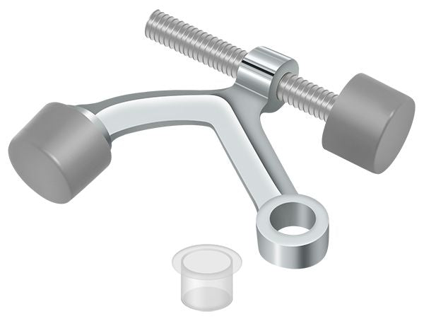 Deltana HP70U26 Hinge Pin Stop; Hinge Mounted; Bright Chrome Finish Main image