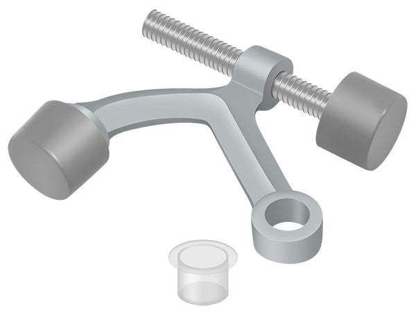 Deltana HP70U26D Hinge Pin Stop; Hinge Mounted; Satin Chrome Finish Main image