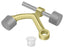 Deltana HP70U3 Hinge Pin Stop; Hinge Mounted; Bright Brass Finish