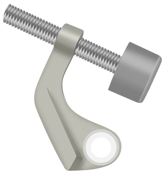 Deltana HPH89U15 Hinge Pin Stop; Hinge Mounted for Brass Hinge; Satin Nickel Finish Main image