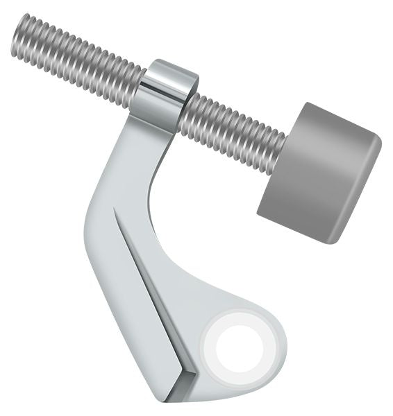 Deltana HPS88U26 Hinge Pin Stop; Hinge Mounted for Steel Hinge; Bright Chrome Finish Main image