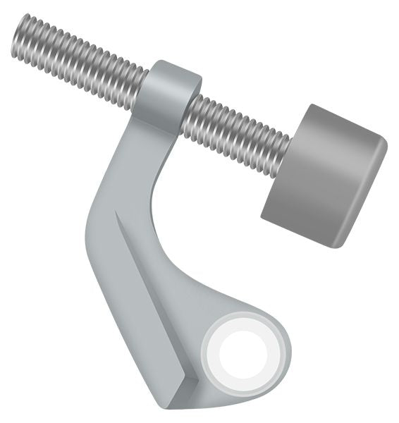 Deltana HPS88U26D Hinge Pin Stop; Hinge Mounted for Steel Hinge; Satin Chrome Finish