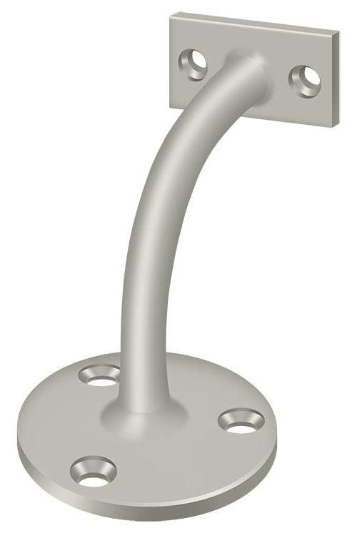 Deltana HRC175U15 Hand Rail Brackets; 3-3/16" Projection Light Duty; Satin Nickel Finish Main image
