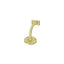 Deltana HRC175U3 Hand Rail Brackets; 3-3/16" Projection Light Duty; Bright Brass Finish