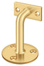 Deltana HRC253CR003 Hand Rail Brackets; 3" Projection; Lifetime Brass Finish