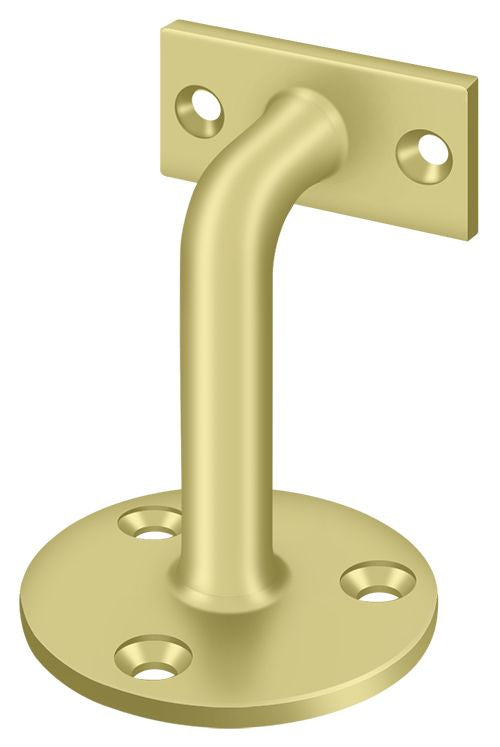 Deltana HRC253U3 Hand Rail Brackets; 3" Projection; Bright Brass Finish Main image