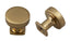 Pride Industrial K1218RG 1-1/4" Diameter Manhattan Cabinet Knob Rose Gold Finish