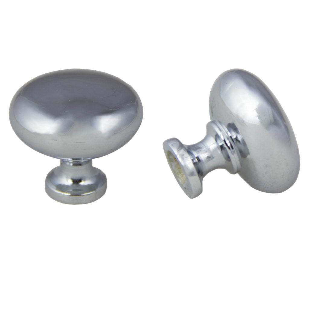 Pride Industrial K81361PC 1-1/4" St. Louis Cabinet Knob Polished Chrome Finish Main image