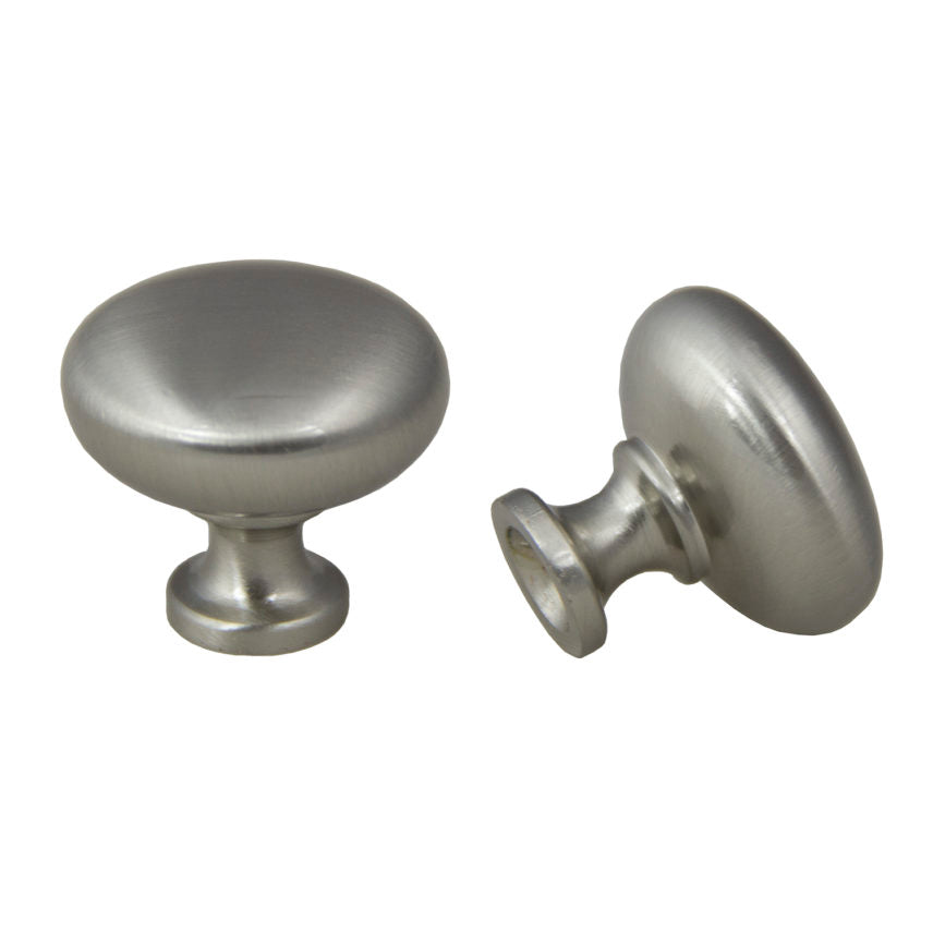 Pride Industrial K81361SN 1-1/4" St. Louis Cabinet Knob Satin Nickel Finish Main image