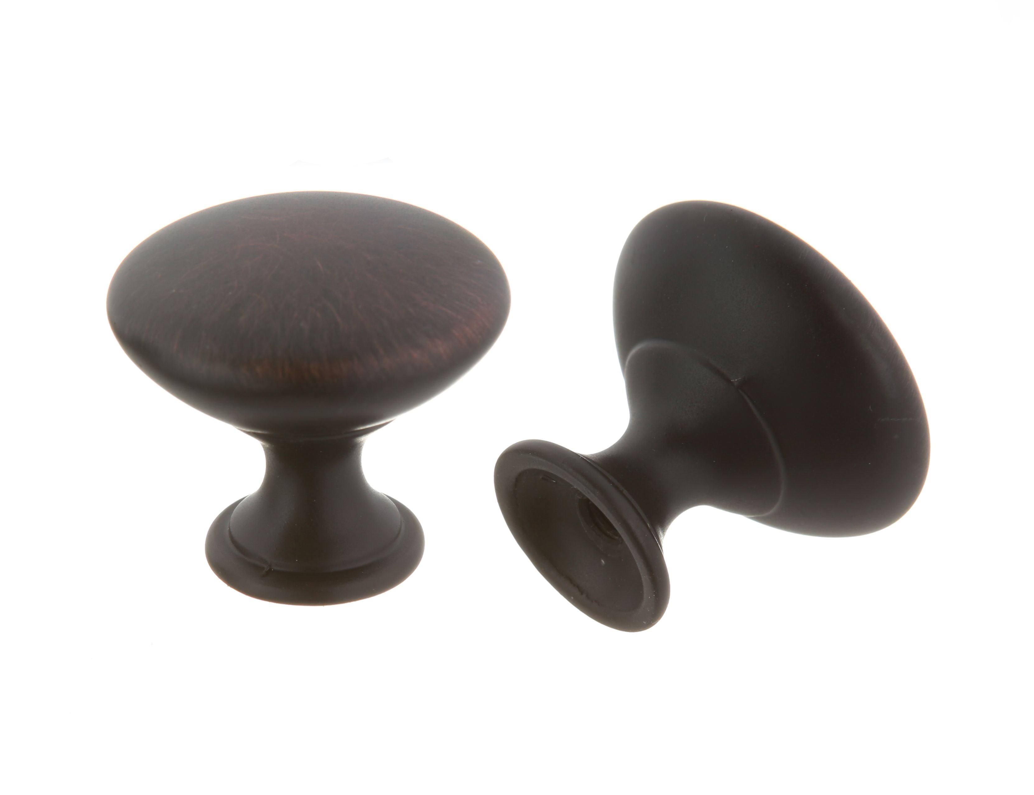 Pride Industrial K91010B 1-1/16" Diecast Cabinet Knob Oil Rubbed Bronze Finish Main image