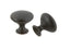Pride Industrial K910DACM 1-1/16" Diecast Mushroom Cabinet Knob Weathered Black Finish