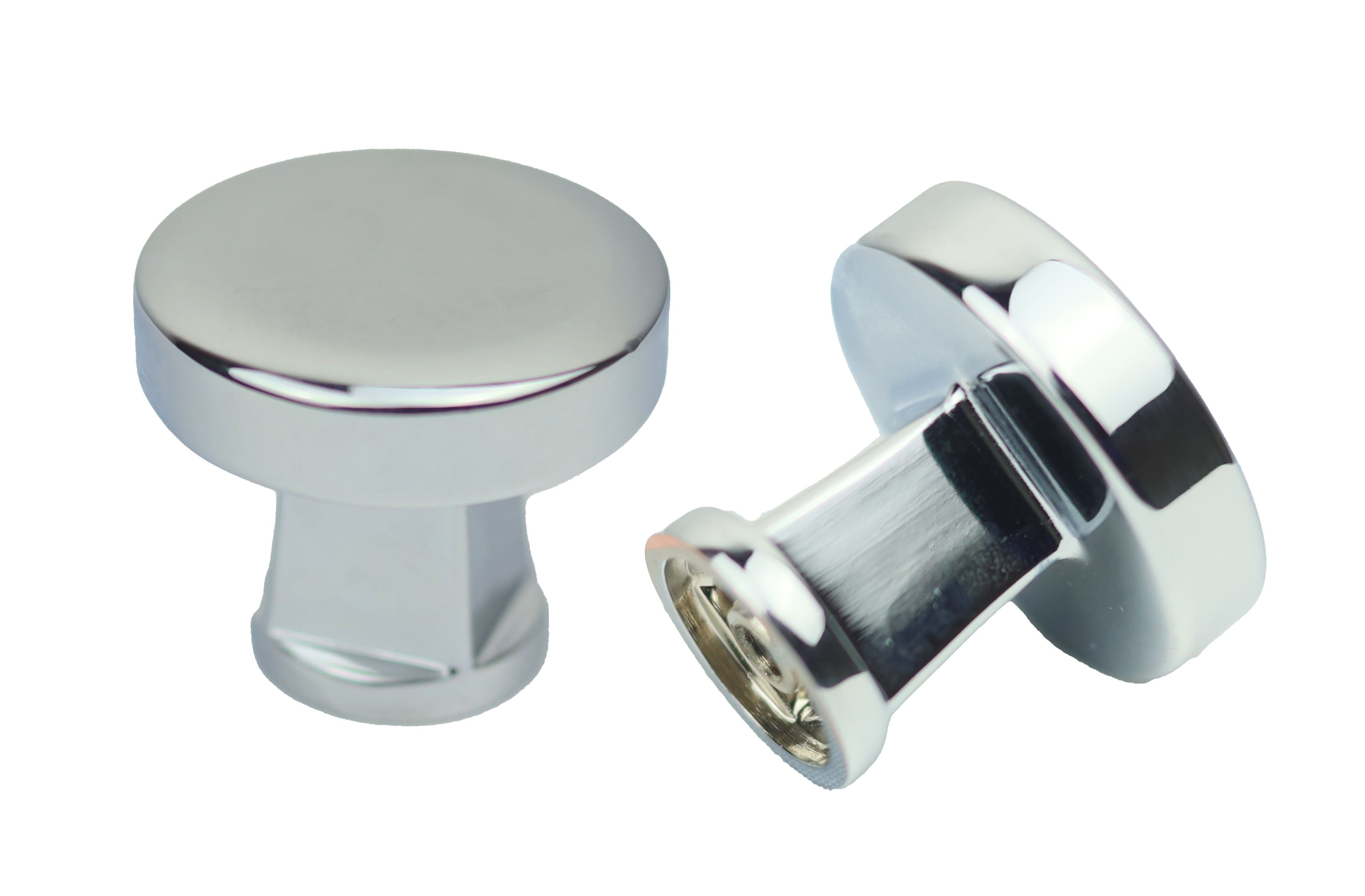 Pride Industrial K92925PC 1-1/4" Diameter Colorado Cabinet Knob Polished Chrome Finish Main image