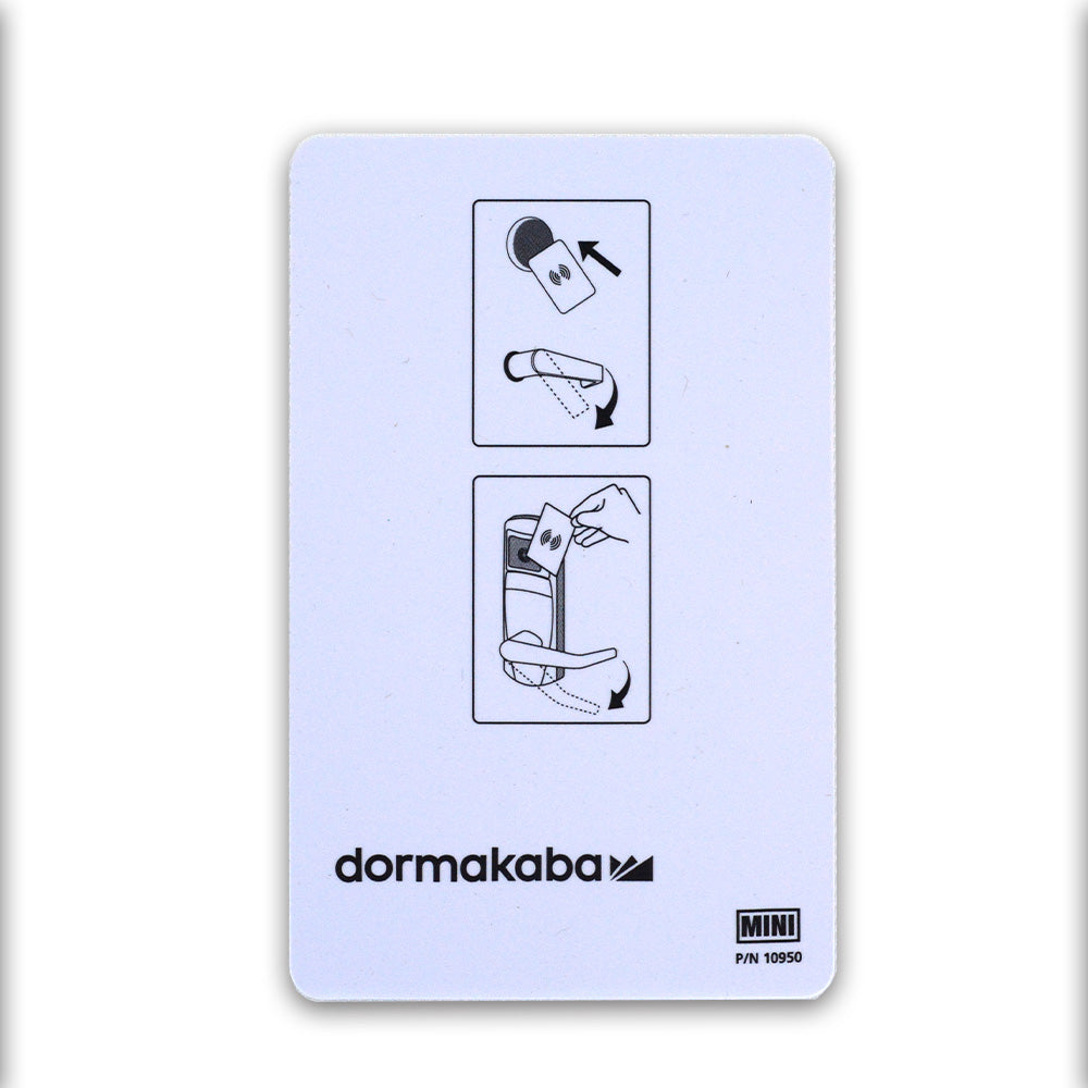 Dormakaba KA1410 MiFare Construction Zone Card; Use with Nova-D, Saffire, and RT Locksets Main image