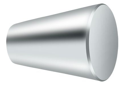 Deltana KC20U26 Knob Cone Cabinet 1"; Bright Chrome Finish
