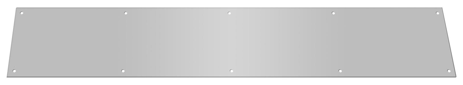 Deltana KP634U32D Kick Plate 6" x 34" S/S; Satin Stainless Steel Finish Main image